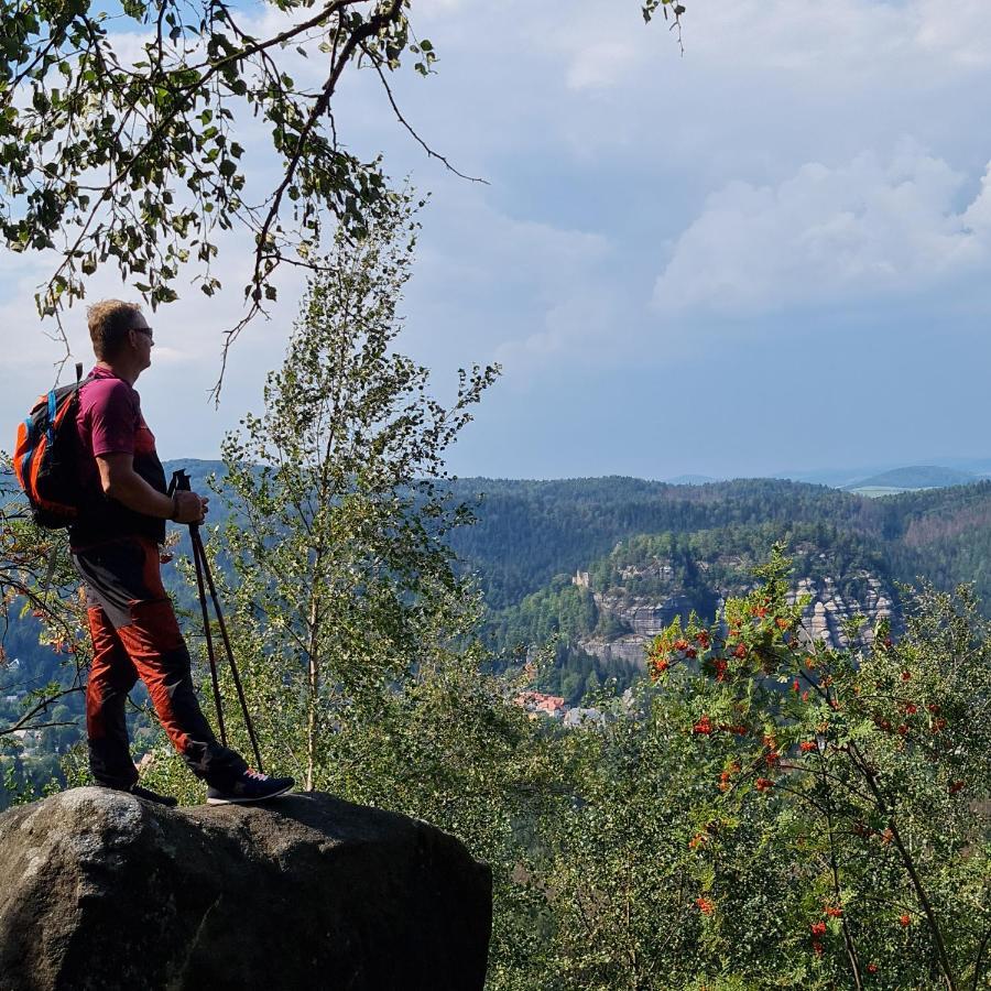 Urlaubsdomizil Am Toepfer - Ferienwohnungen In Olbersdorf Extérieur photo