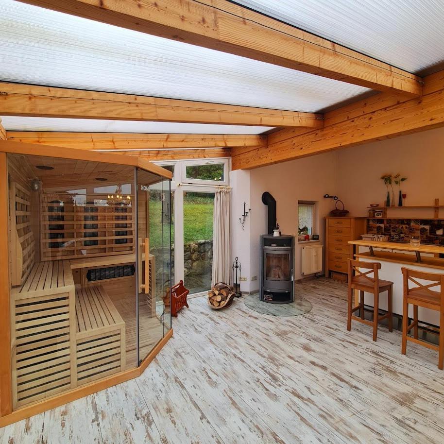 Urlaubsdomizil Am Toepfer - Ferienwohnungen In Olbersdorf Extérieur photo