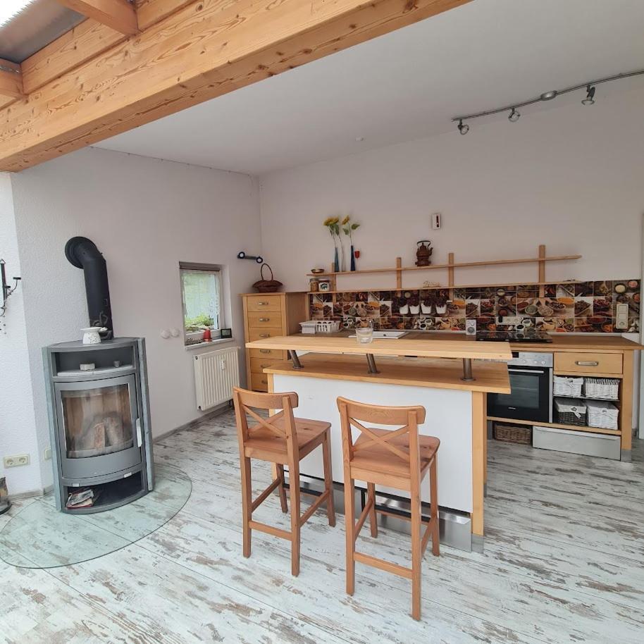 Urlaubsdomizil Am Toepfer - Ferienwohnungen In Olbersdorf Extérieur photo
