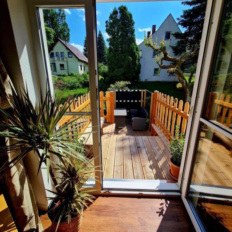 Urlaubsdomizil Am Toepfer - Ferienwohnungen In Olbersdorf Extérieur photo