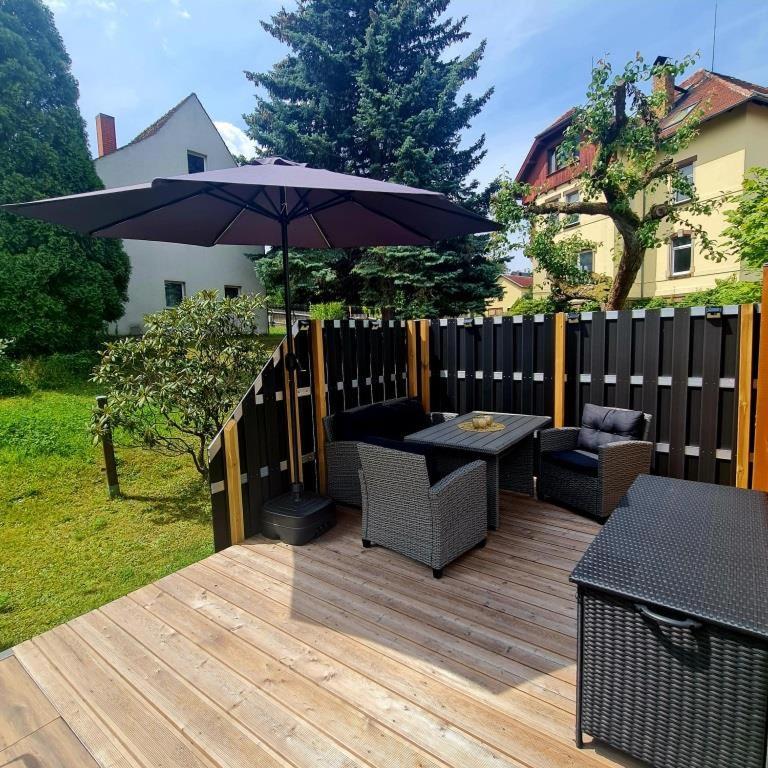 Urlaubsdomizil Am Toepfer - Ferienwohnungen In Olbersdorf Extérieur photo